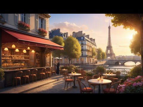 Paris Café / Ambient Music with Vintage French Café Background