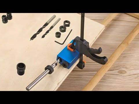 14pc Ultimate Pocket Hole Jig Kit – Precision Joinery for Efficient Woodworking