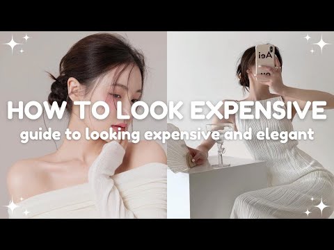 how to look expensive and elegant on a budget 🤍