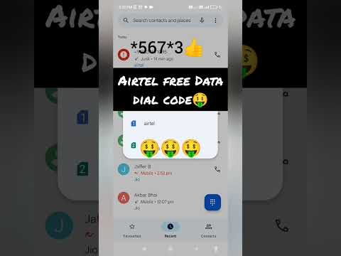 Airtel Free Data Code 2024 #airtel #freedata