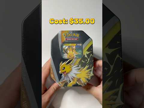 Jolteon Tin Opening