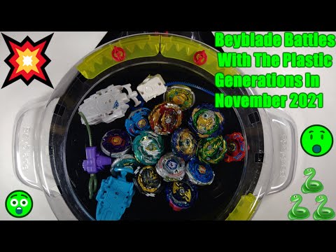 Beyblade Battles With The Plastic Generations In November 2021