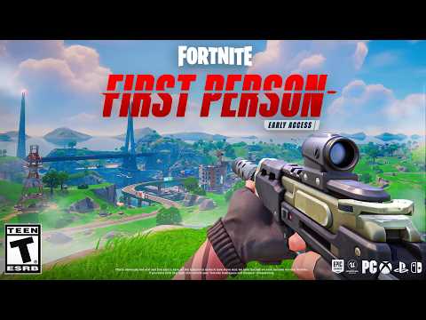 Fortnite FIRST PERSON Is Here!