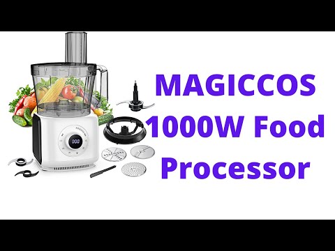 14 Cup, Food Processor - 2021 MAGICCOS 1000W Food Processor