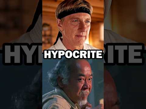 The Irony of Johnny Lawrence and Miyagi.