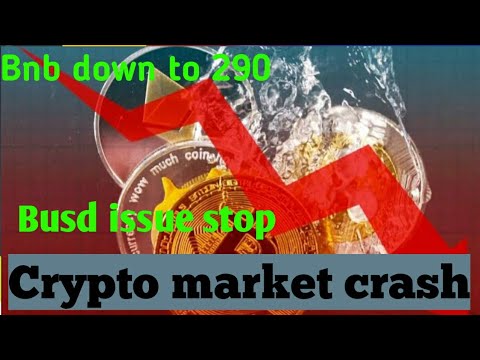 crypto market crash in telugu / latest cryptocurrency updates/ Busd issue