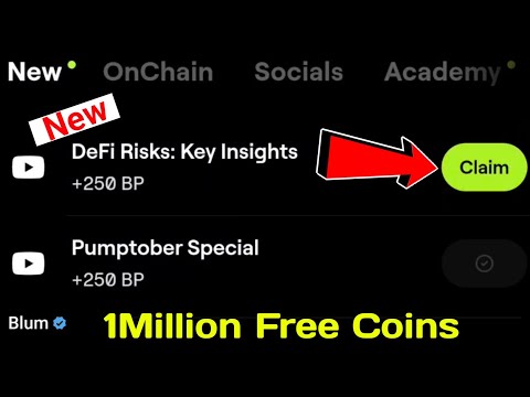 DeFi Risks: Key Insights Video Code | Blum New Video Code 30 October | Blum Video Code Today