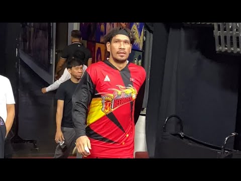 San miguel beermen vs phoenix fuel masters warm up gameday