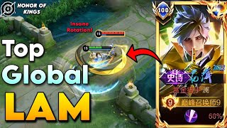 Top Global Lam vs Very Hard Enemy | Intense Game Hard Carry | Honor of kings