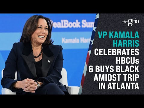 VP Kamala Harris Celebrates HBCUs & Buys Black Amidst Atlanta Trip