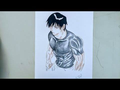 Drawing Toji Fushiguro ( jujutsu kaisen)