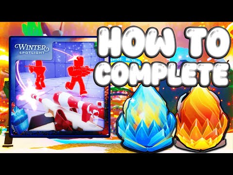 How to COMPLETE RIVALS Winter Spotlight Roblox Event