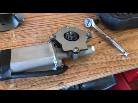 How To Replace Fox Mustang Window Motor (window down)