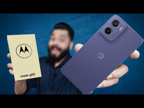 Moto G05 Unboxing, price & first look