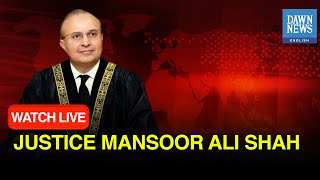 🔴LIVE: Justice Mansoor Ali Shah Addresses Climate Change Event | Dawn News English