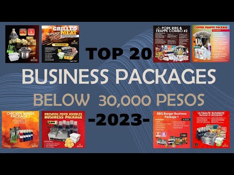 2023 Top 20 Business Packages below P30,000 investment