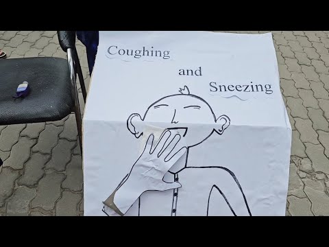 coughing and sneezing manners | Chenab Lyceum Wazirabad |kidsactivities