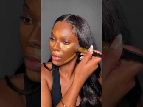 No Foundation Makeup Routine for Dark Skin #makeuptutorial