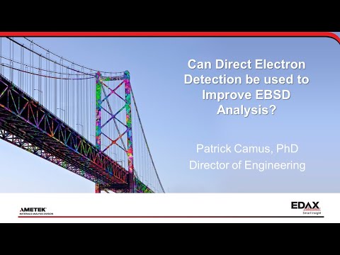 Can Direct Electron Detection be Used to Improve EBSD Analysis?