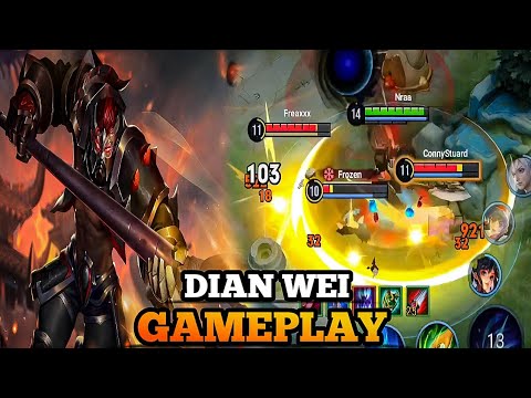 Honor of kings ( Dian Wei ) Big Buffed Adjustment | HOK 2024