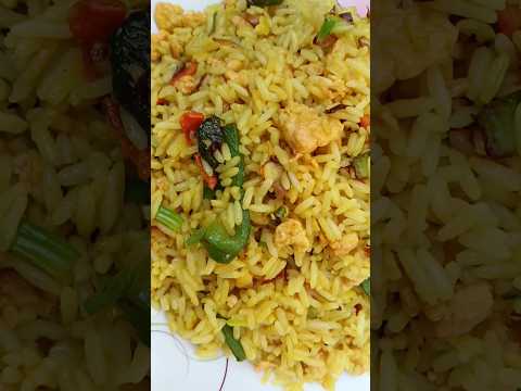 New style fried rice recipe #villfoodkitchen #foodrecipes #easybreakfastrecipes #ytshorts #cooking