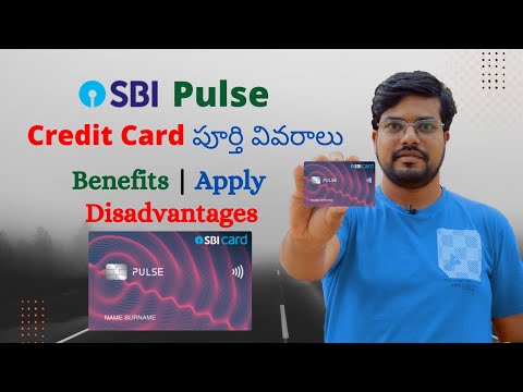 SBI Pulse credit card review in Telugu | Benefits | Apply |  SBI Card 2022