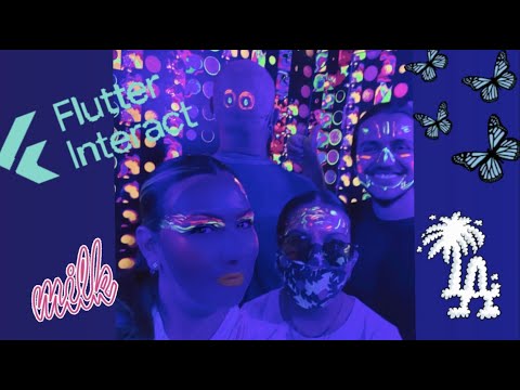 FLUTTER - a one-of-a-kind immersive experience! In LA,  AND what I learned about my AURA!