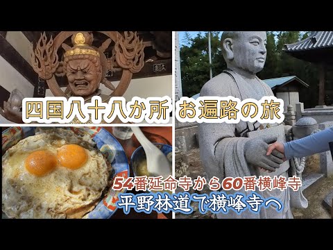 2023年10月　四国八十八か所詣りを再開！今治エリア（54番から59番）をお参りした後に、遍路転がしで有名な60番札所 横峰寺へ。平野林道を通って行ってきました。