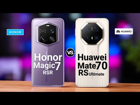 Honor magic 7 RSR porsche Design VS Huawei Mate 70 RS Ultimate