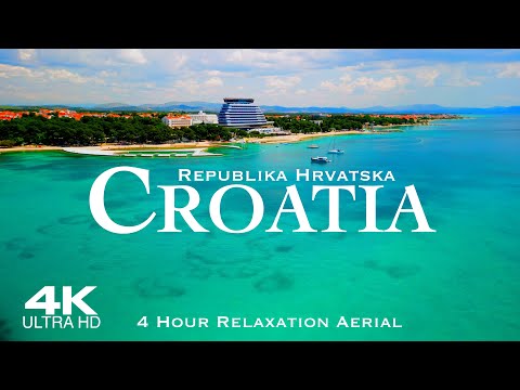 [4K] CROATIA 2024 🇭🇷 Hrvatska | 4 HOUR Drone Aerial Relaxation Film