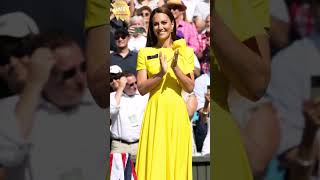 Catherine shines in yellow Dress! #katemiddletonfashion #katemiddletonstyle #kateandwilliam