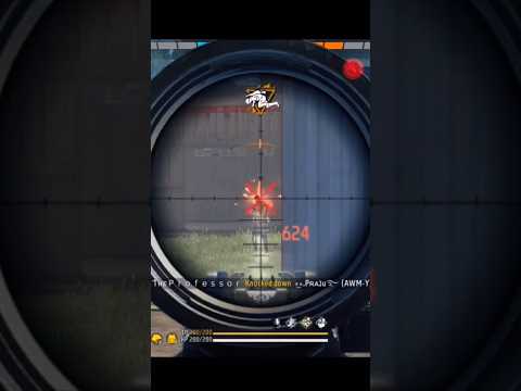 "AWM Headshot King 👑 | Unbelievable Sniper Skills in Free Fire!" #shorts