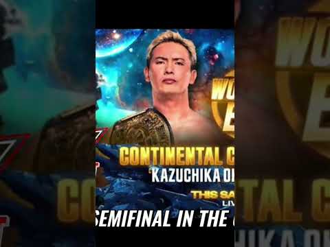 TSK Twitter- Okada vs. Ospreay. #aewworldsend. #aew #Okada. #ricochet. #wwe.