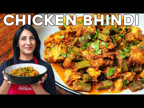 EASY Chicken Bhindi Masala Recipe