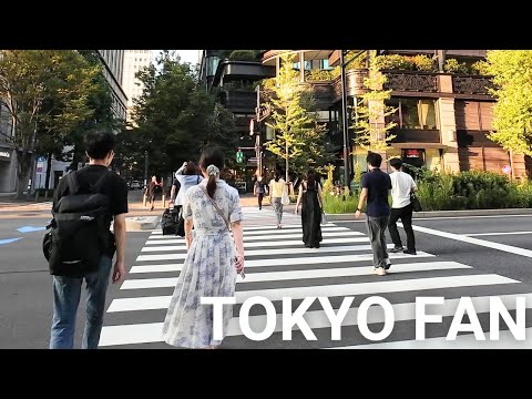 日比谷公園・東京駅散歩 |【4K】 Walking Hibiya Park and Tokyo Station Tokyo Japan (Sept. 2024)