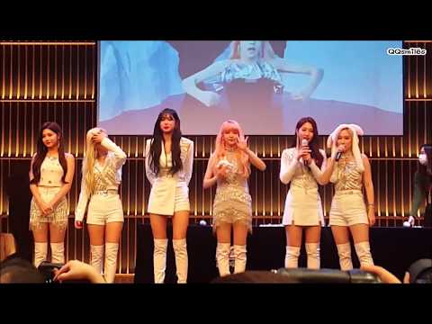 [HD Fancam] 200209 Everglow - 멘트 (Sinchon U-Plex Fansign | 신촌 유플렉스 제이드홀 팬사인)