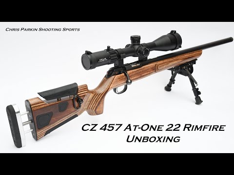 CZ 457 AT-ONE 22 Rimfire, UNBOXING and first impressions of this heavy barrelled long range rimfire