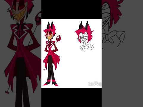 I drew Alastor. I was bored. #drawing #hazbinhotelalastor #hazbinhotelart