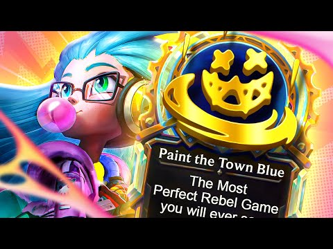 I Hit “Paint the Town Blue” with the Perfect Rebel Setup! | Rank 1 Climb TFT Set 13