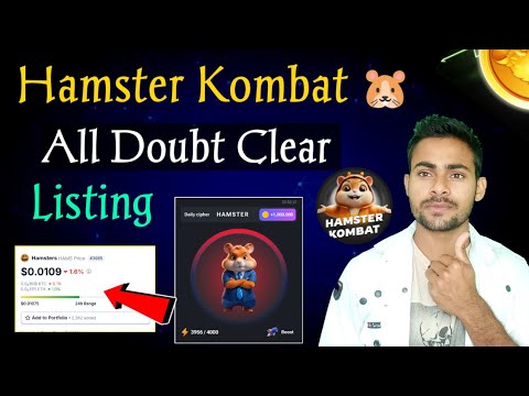 Hamster Kombat Should You Know || Hamster Kombat New Update | Hamster Coin Listing |Crypto Wala Dost