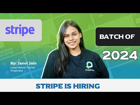 Stripe is Hiring 2024 Batch Passout