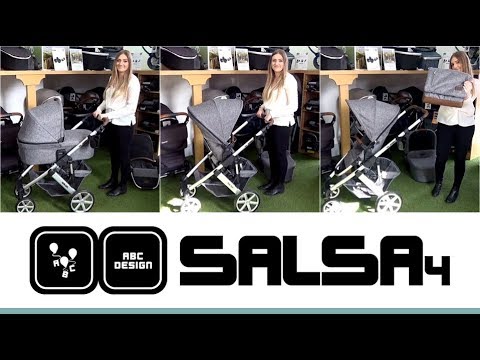 ABC Design Salsa4 Pushchair & Carrycot Store Demo - Direct2Mum