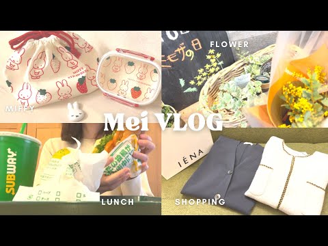 【vlog】アラフォーOLご褒美だらけの1週間💸|新作ミッフィーいちご柄🍓