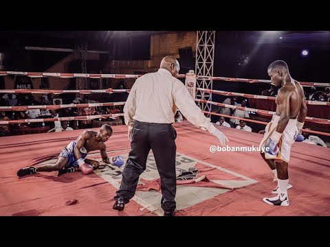 AYUB KALULE Championship-Henry Kasujja 'Stopper' 'KOs' Tanzania's Cosmas Cheka In 2Mins