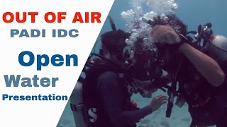 Running Out of Air Scuba Diving • Panic Diver - PADI Rescue Exercise 4