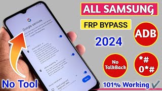 Samsung FRP Bypass 2024✌️Android 13-14 New Security 2024✔️Frp Lock Removal Samsung | Bypass Frp