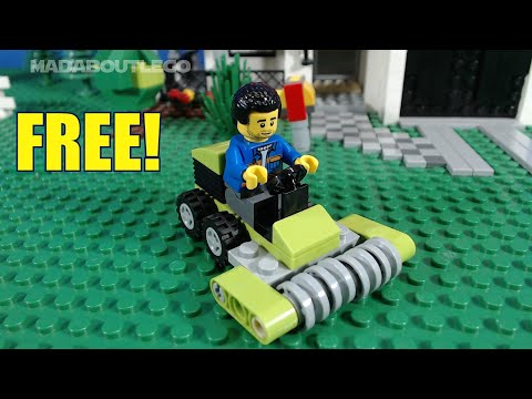 LEGO City Free Lawnmower Magazine.