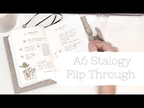 A6 Stalogy May Flip Through | Daily Planner