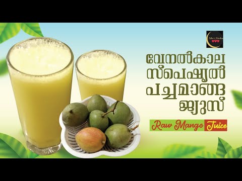 വേനൽക്കാല സ്പെഷ്യൽ പച്ച മാങ്ങജ്യൂസ്‌ /pachamanga #rawmangorecipe #summerspecial