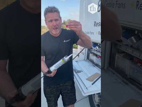 Guy Shows Clever Trick to Keep Caulking Fresh Forever